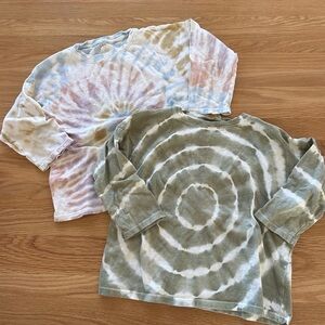 Little Urban Apparel tie dye shirts